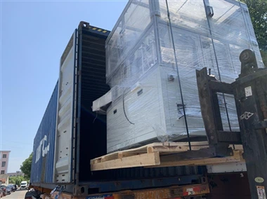 Podjetje je 3. junija poslalo opremo, ki je prestala sprejem v Savdsko Arabijo